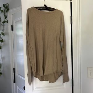 Free people Oversized long sleeve